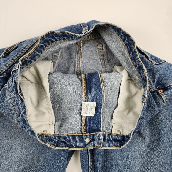 Polo Jeans Co. Jeans Mens 36x30 Blue Denim Baggy High Rise Pants - Picture 4 of 12